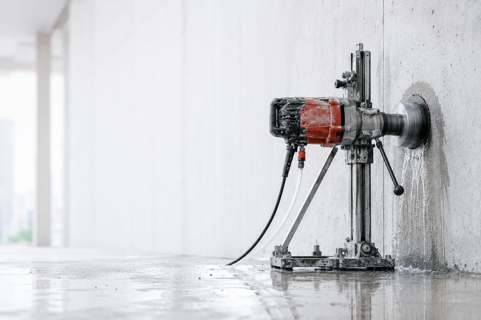 Professional Core Cutting — RCC core cutting project
