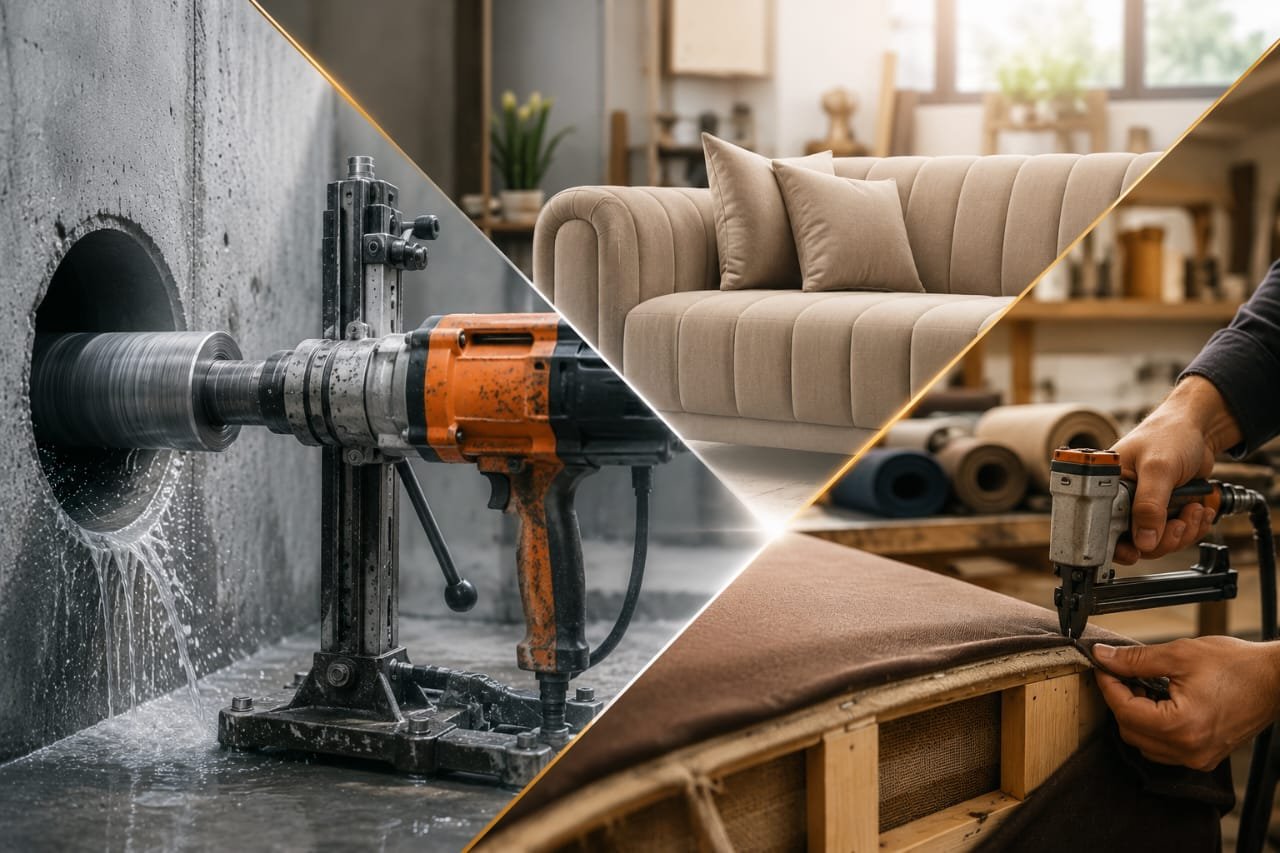 Professional Enterprises - Core Cutting and Sofa Solutions expert craftsmanship